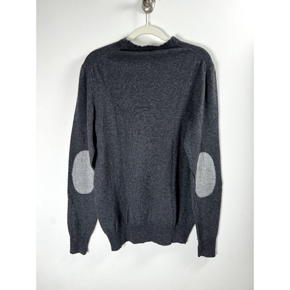 Tchibo German Wool Cozy Grandpa Grunge Dark Academia Preppy Old Money Sweater M - Picture 2 of 7